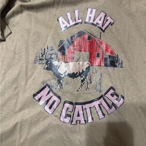 Brown Okey Graphic Tee